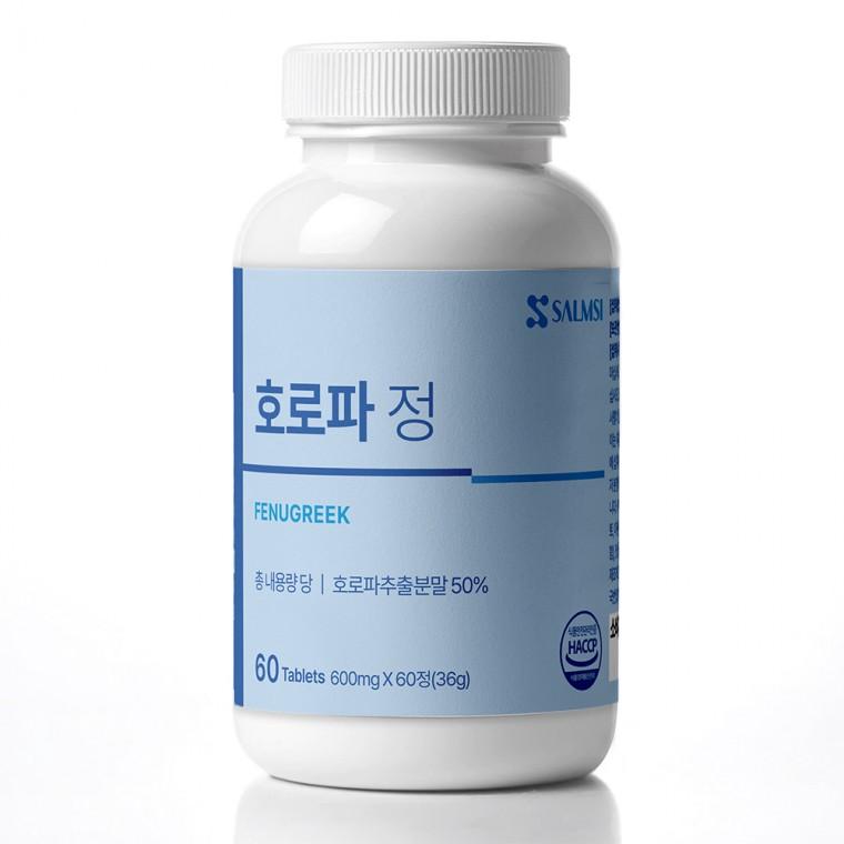 살므시 호로파 정 600mg x 60정