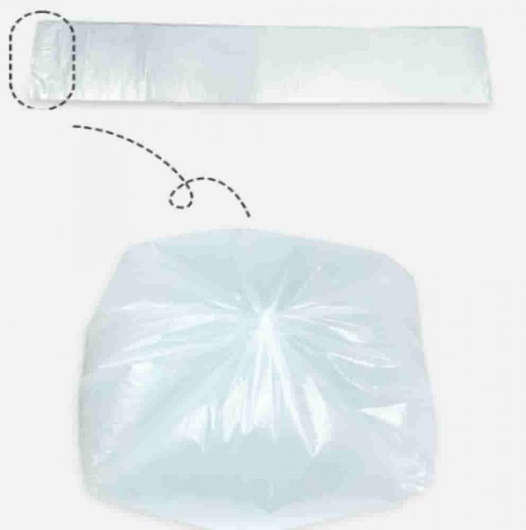 배접 쓰레기봉투 흰색 100L 특대 90x110cm 300매 영업용쓰레기봉투 재활용쓰레기봉투 분리수거봉투 분리수