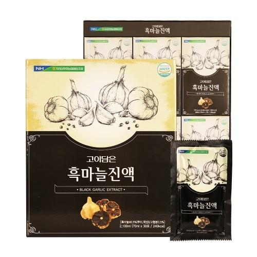 지리산마천농협 고이담은 흑마늘진액 70ml x 30포