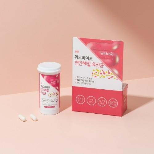 위드바이오 편안해질 유산균 300mg x 30캡슐