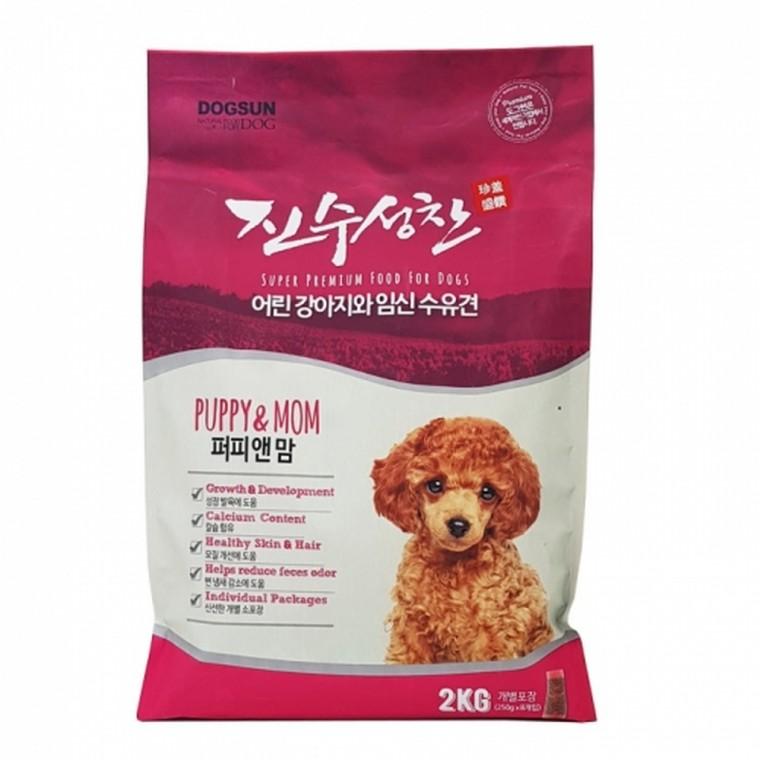 진수성찬 퍼피 앤 맘 리필 2kg(250g×8개)