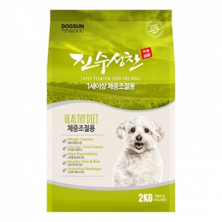 진수성찬 1세이상 체중조절용 리필 2kg(250g×8개)