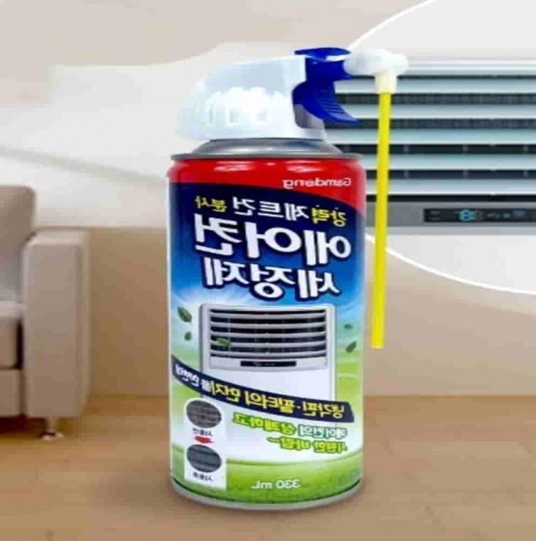 에어컨세정제 330ml 에어컨냄새제거 에어컨청소제 셀프에어컨청소 에어컨냄새제거제