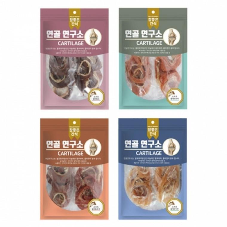[2개묶음]헬로도기 참좋은간식 연골연구소 소프트 울대 140g