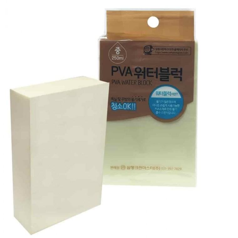 물기흡수 욕실청소스펀지 때밀기 블럭 PVA