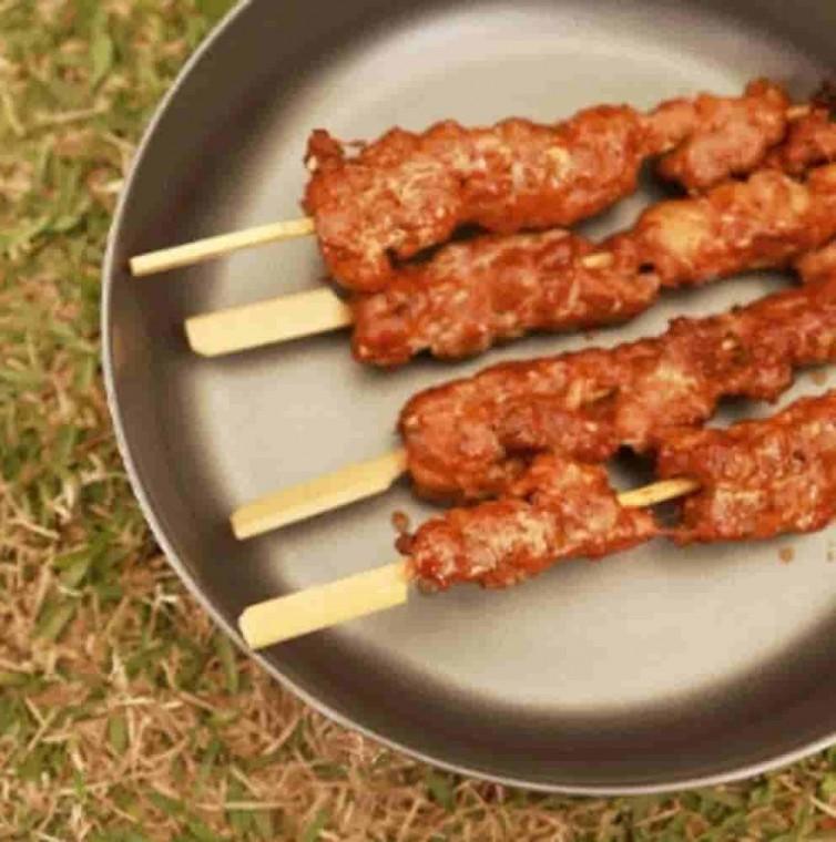 대나무 꽂이 15cm 500개 나무스틱 샌드위치꽂이 양꼬치꼬챙이 나무꼬챙이