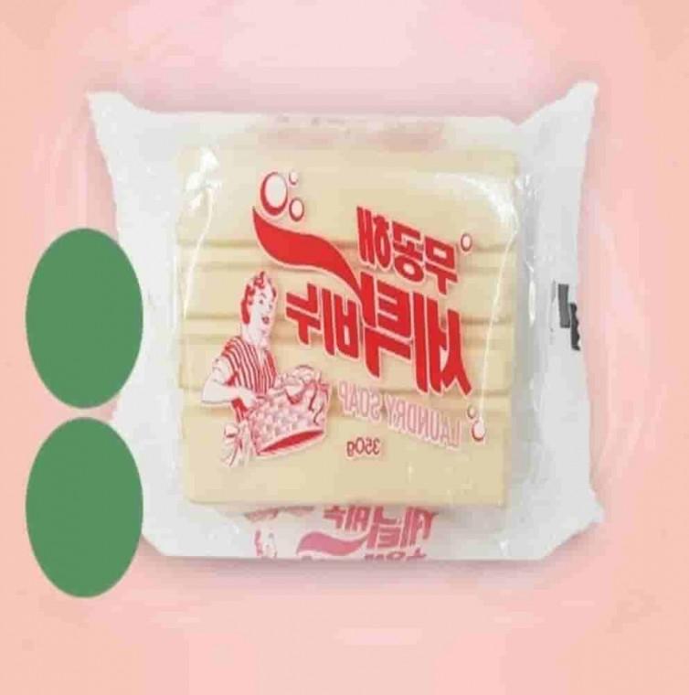 세탁비누 350g 5개 속옷비누 양말빨래비누 고체비누 양말세탁비누