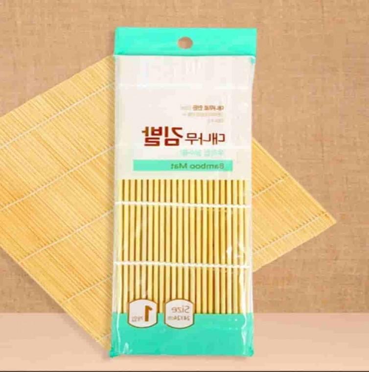 대나무 김발 속대 10개 김밥말이발 김밥만들기도구 김밥도구 김밥마는도구