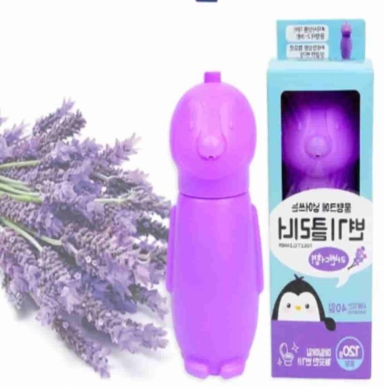 변기 클리너 120g 라벤더향 6개 변기크리너 변기세정기 변기세정제클리너 화장실변기청소