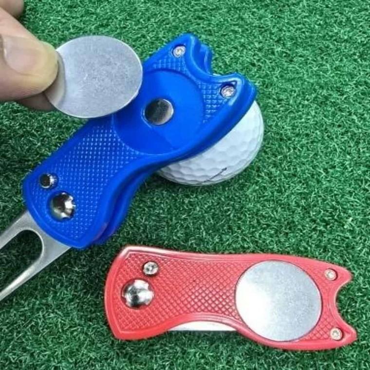 퍼니 자석 골프마커 그린보수기 1p 잔디보수기 디봇보수기 잔디조경정리