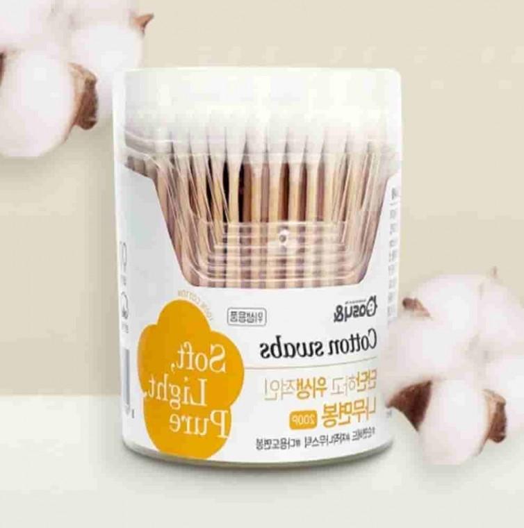 원터치 멸균면봉 200P 위생면봉 나무면봉 듀얼면봉 순면면봉