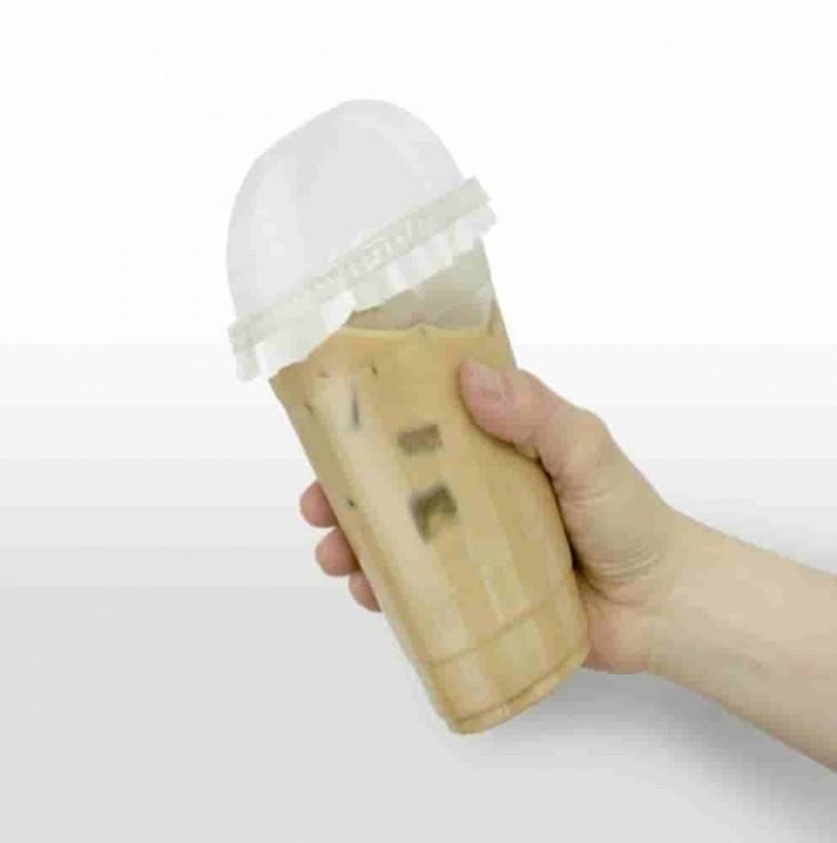테이크아웃 음료캡 13.5cm 500매 커피배달 음료포장 커피포장랩 음료포장지