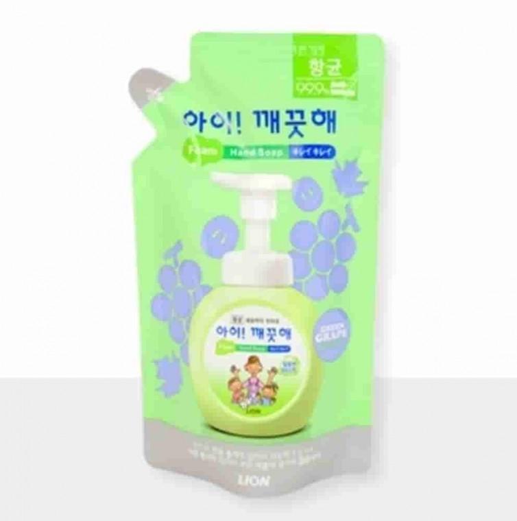거품비누 리필 200ml 청포도향 3개 어린이집핸드워시 순한핸드워시 향균핸드워시 항균비누
