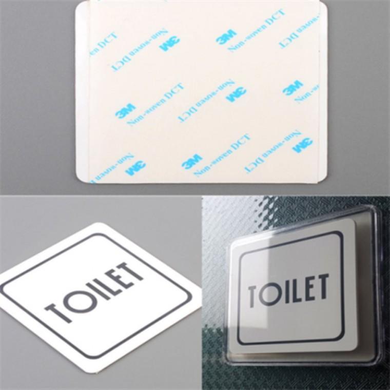 화장실팻말 화장실푯말 toilet스티커 화장실간판