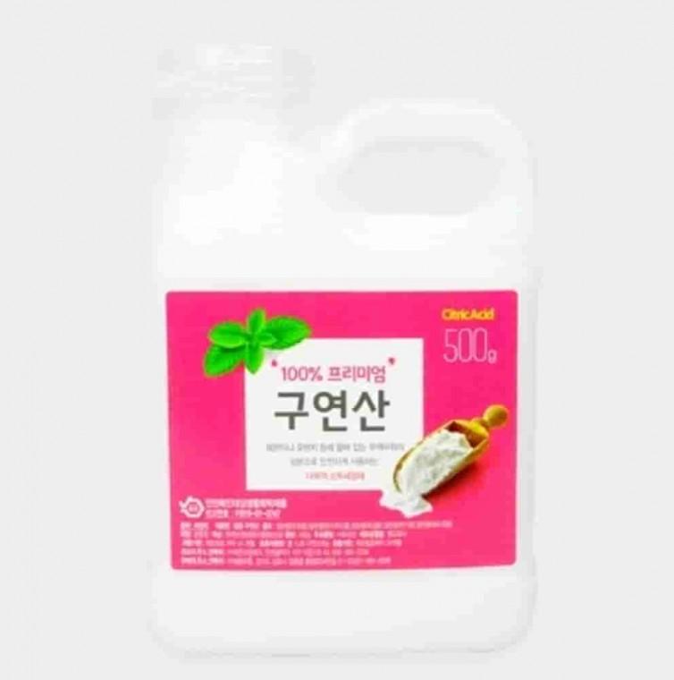 구연산 500g 바닥세제 기름때제거제 구연산세제 물때제거