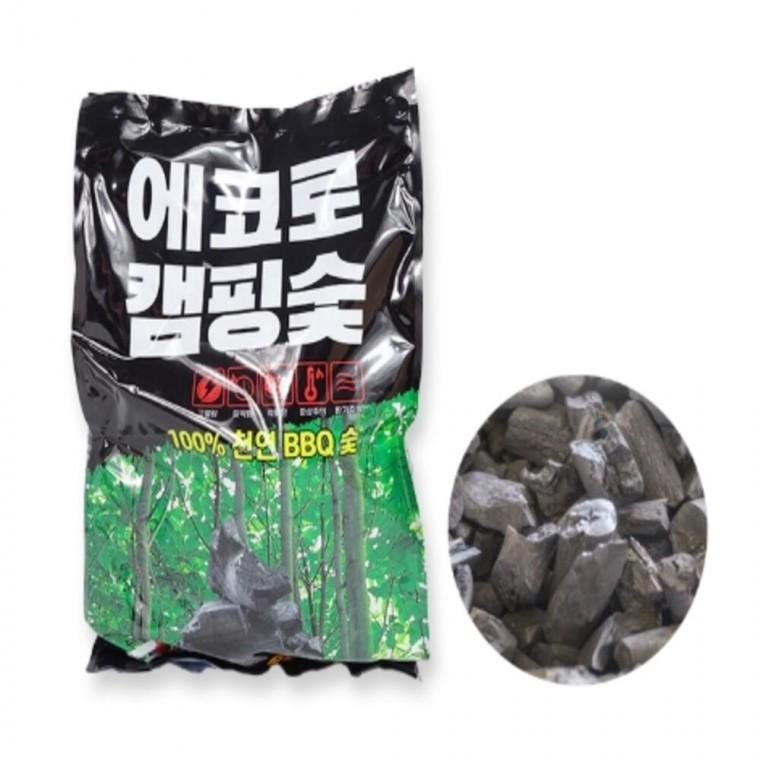 바베큐숯 2kg 2개 바비큐숯 구이용참숯 장작숯