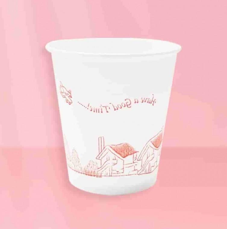 일회용 종이컵 190ml 50P 자판기용종이컵 일회용음료컵 종이컵세트 얇은종이컵