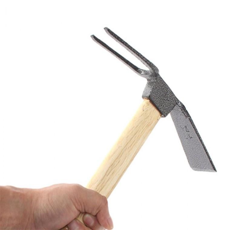 원예 텃밭 갯벌체험 곡괭이 두발괭이 원목손잡이 텃밭농기구곡갱이 해루질곡괭이 두발괭이자루