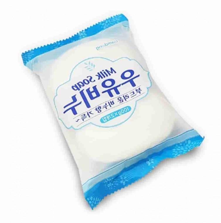 우유비누 100g 2개 세안비누 향기나는비누 샤워비누 세안용비누