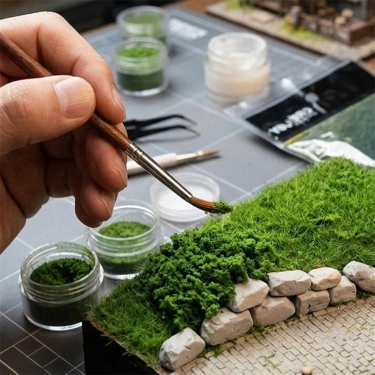diy 잔디 잔디파우더 인조이끼가루