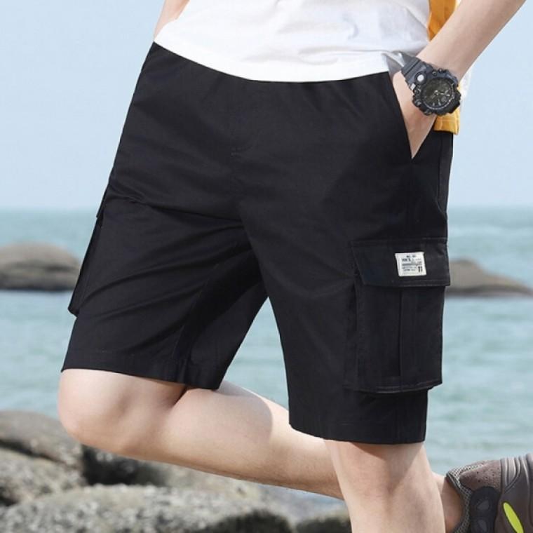 10대 20대 30대 남성 허리밴딩 포켓 카고 반바지
