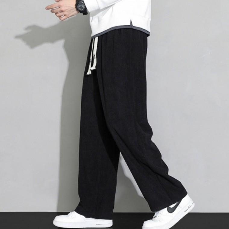 여름용 데일리 패션 남성 허리밴딩 와이드핏 팬츠