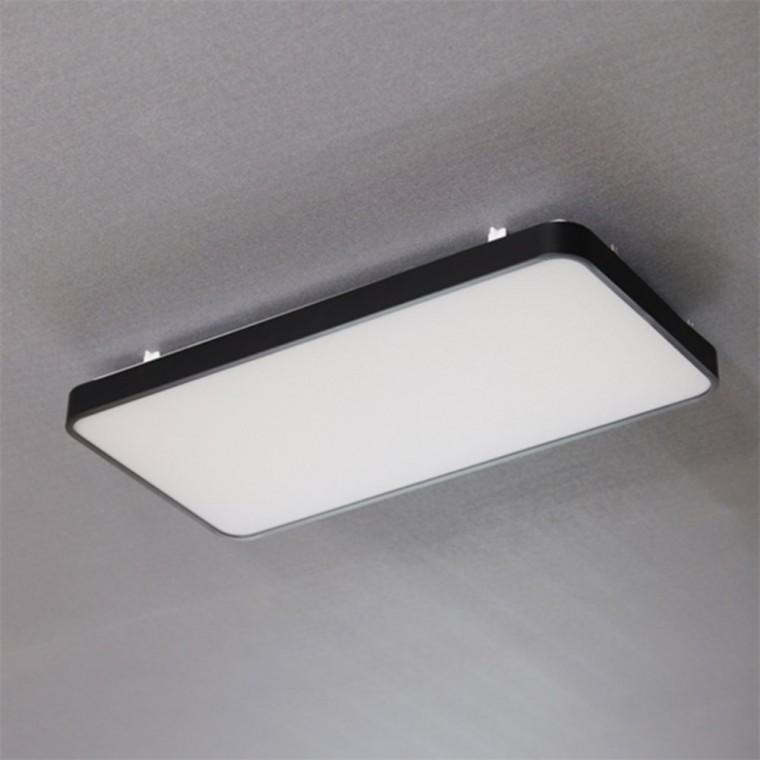 거실등 마빈 블랙 2등 50W 주광 LED면조명