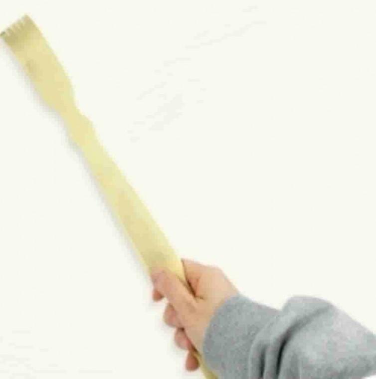대나무 효자손 1개 휴대용효자손 나무등긁개 등글개효자손 효자손대나무