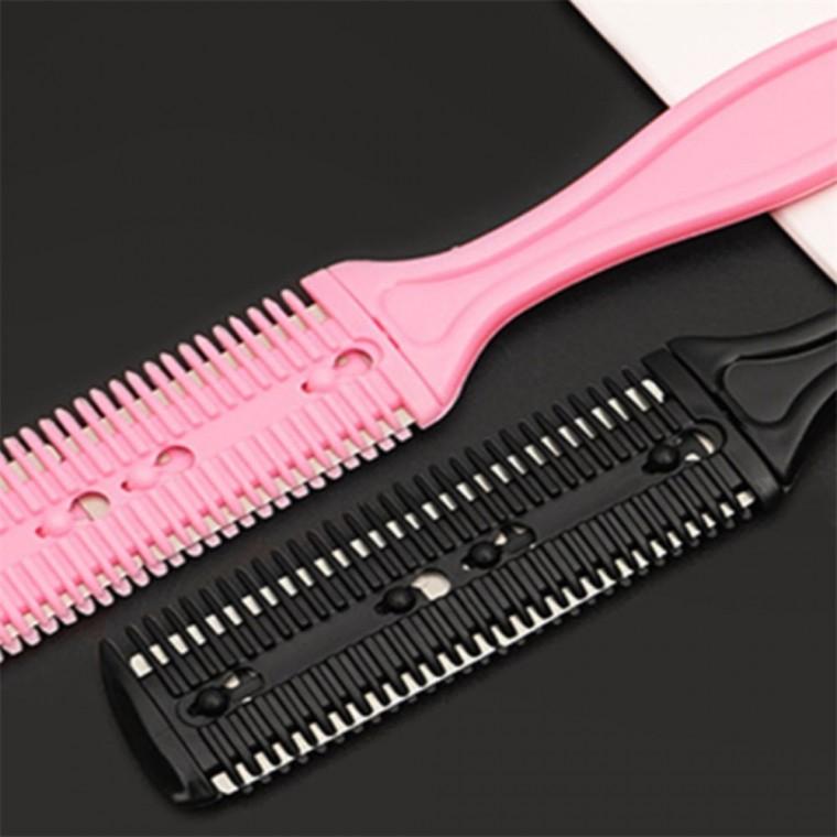 헤어빗칼 헤어커팅빗 상한머리커트기 셀프머리커트빗