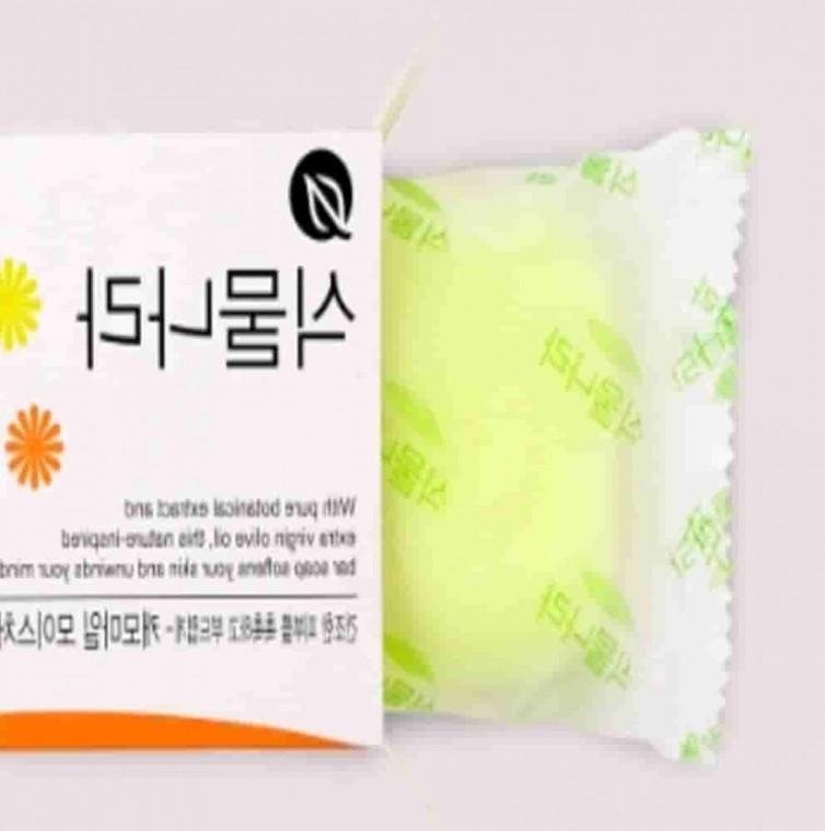 캐모마일 보습비누 100g 4P 손비누 고체비누 세면비누 공중화장실비누