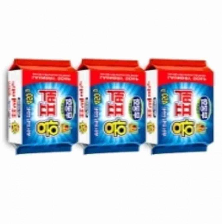 왕세탁비누 450g 3개 고체비누 세탁세제 행주세탁비누 빨랫비누