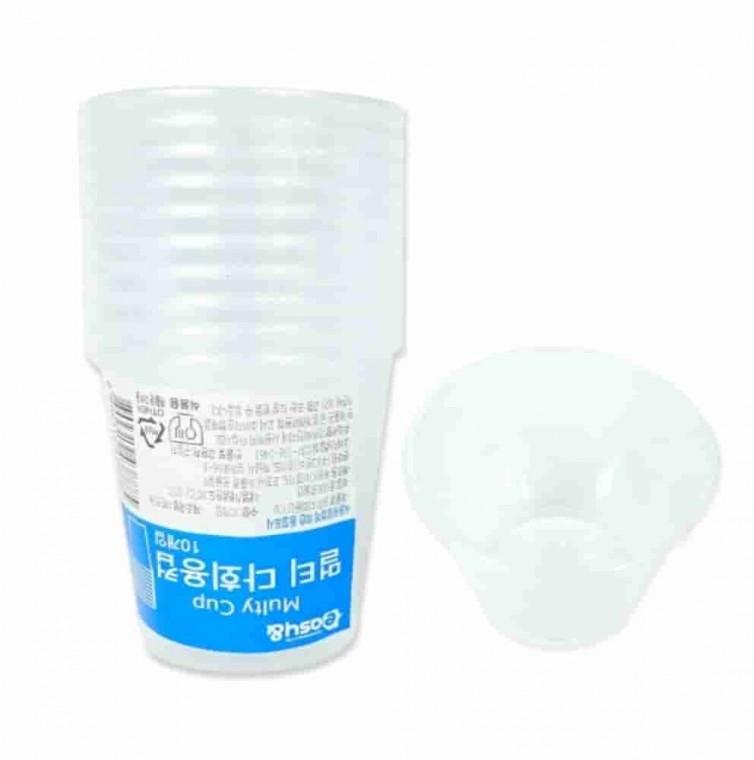 플라스틱컵 10개입 5개 투명아이스컵 아이스커피컵 투명커피컵