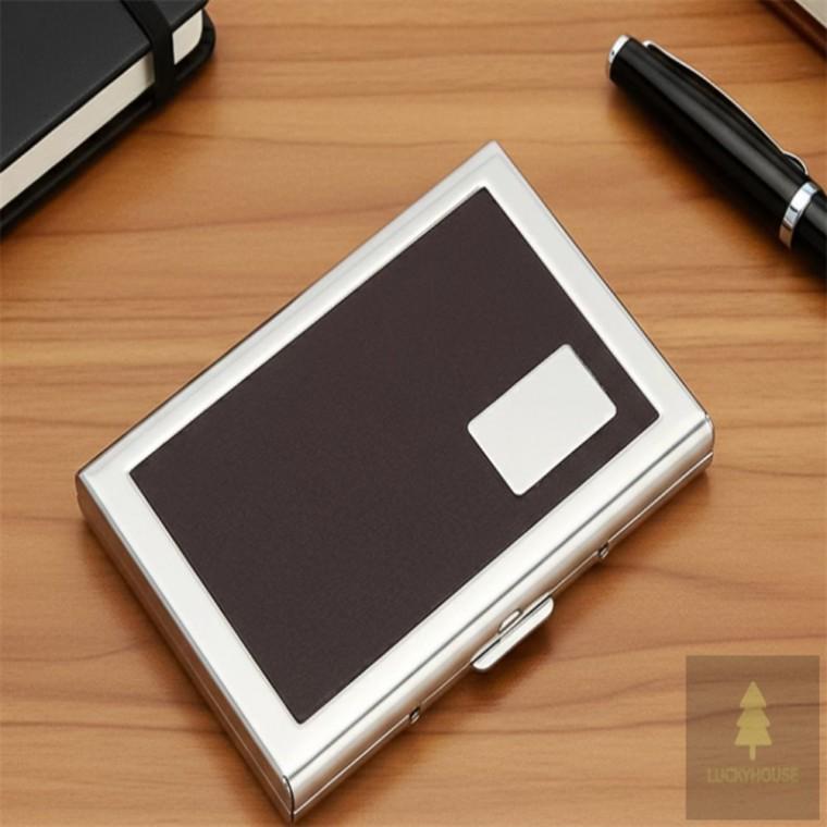 크라잭 RFID 차단 카드 케이스 브라운 카드지갑 교통카드지갑 여자카드지갑
