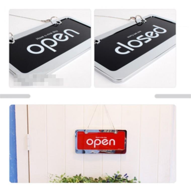 open close 팻말 오픈클로즈팻말 카페오픈팻말 오픈클로즈안내판