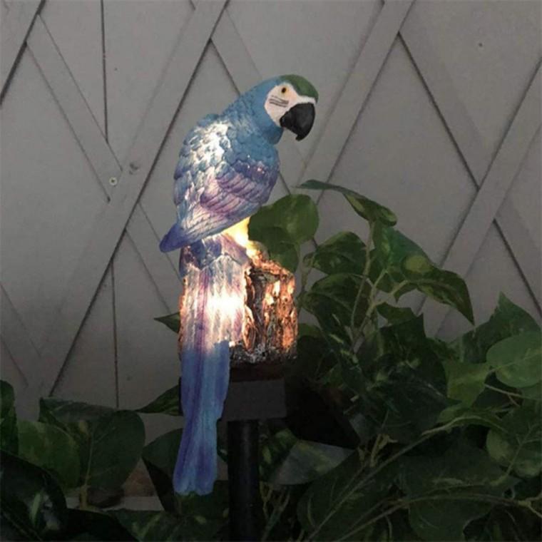태양광 정원등 LED 레드 앵무새 태양열무드등 태양광LED 태양광led야외등조명등