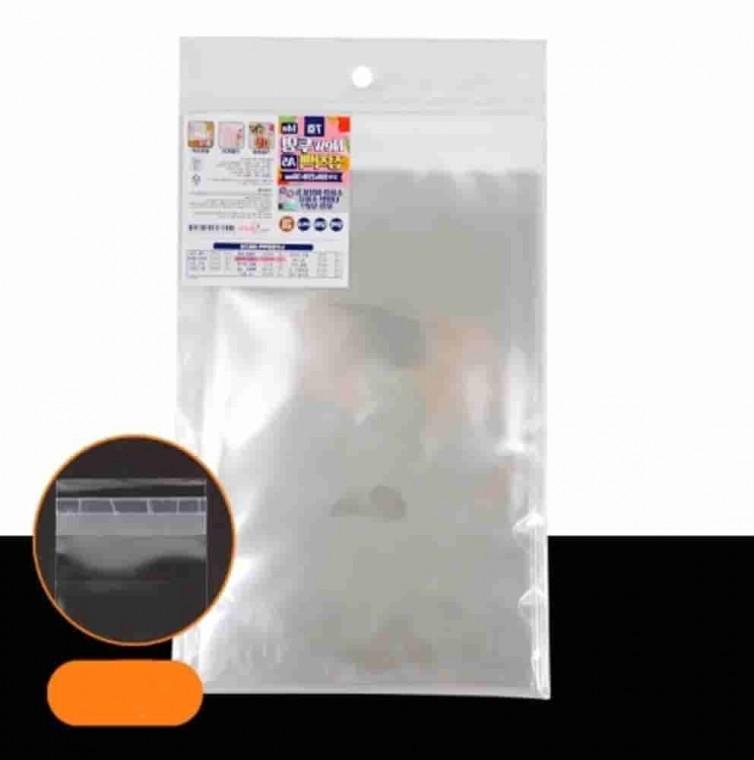 투명접착백 160x220mm 14매 포장봉투 쇼핑몰포장봉투 접착식봉투 접착봉투