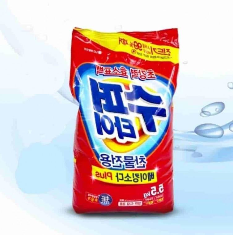 세탁 베이킹소다 5.5kg 세탁용세제 세탁기세제 찬물전용세제 세탁분말세제