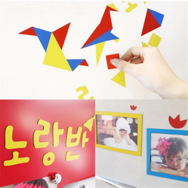 잘라쓰는고무자석판 컬러자석교구 컬러자석보드 잘라쓰는자석시트지