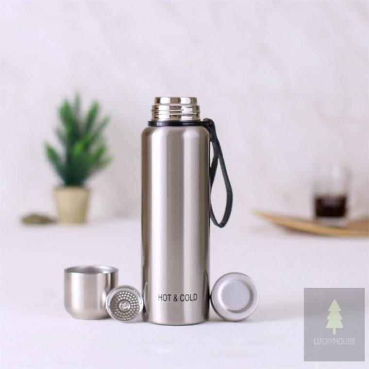이중진공 스텐 보온보냉병 800ml 실버 보온병 보온잘되는보온병 보냉보온병
