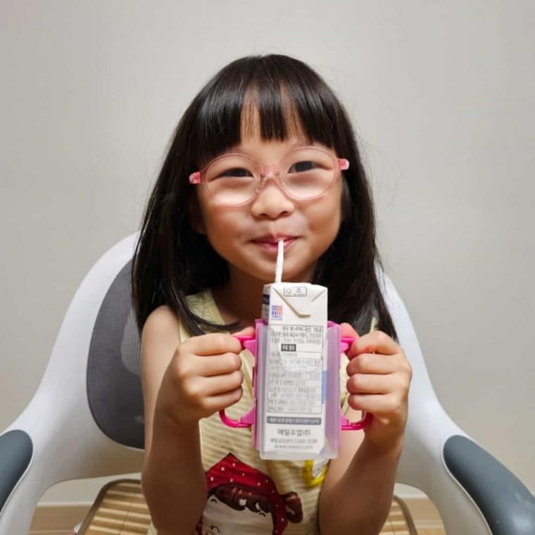 우유팩 홀더 케이스 우유팩케이스 영아팩음료손잡이