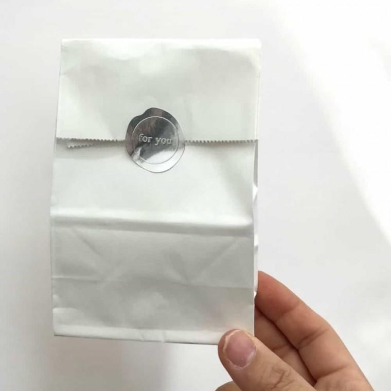 페이퍼백 화이트 선물봉투 종이봉투