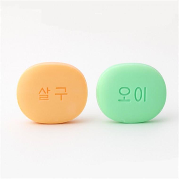 오이 살구 맛사지비누 3개입 거품잘나는비누 향기비누 세면비누