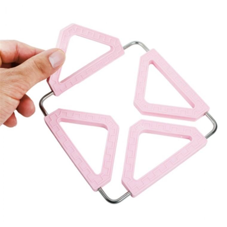 실리콘접이식냄비받침 뜨거운냄비받침대 식탁냄비받침대 냄비받침큰사이즈