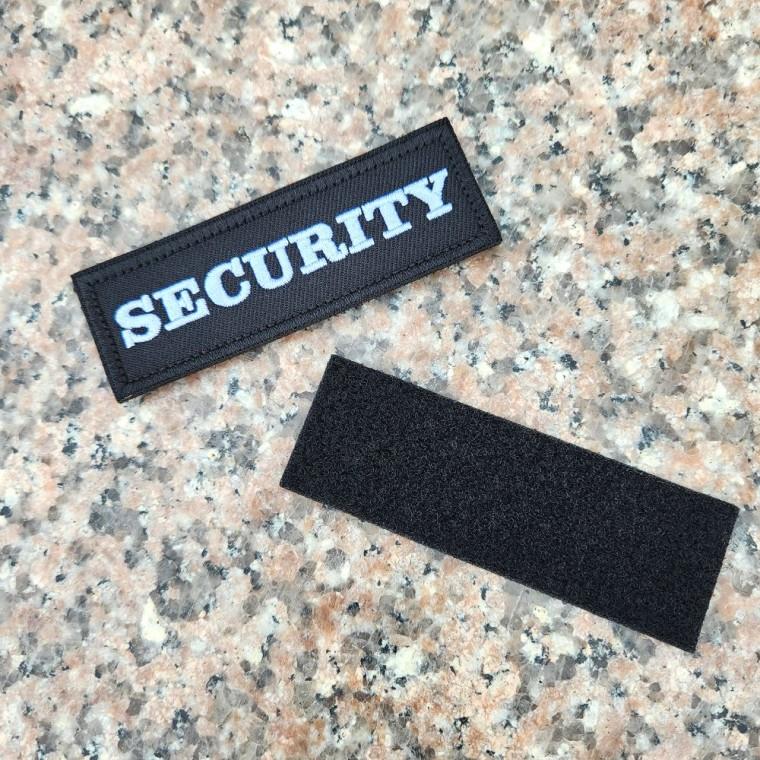 시큐리티 와펜 SECURITY 자수패치 보안요원