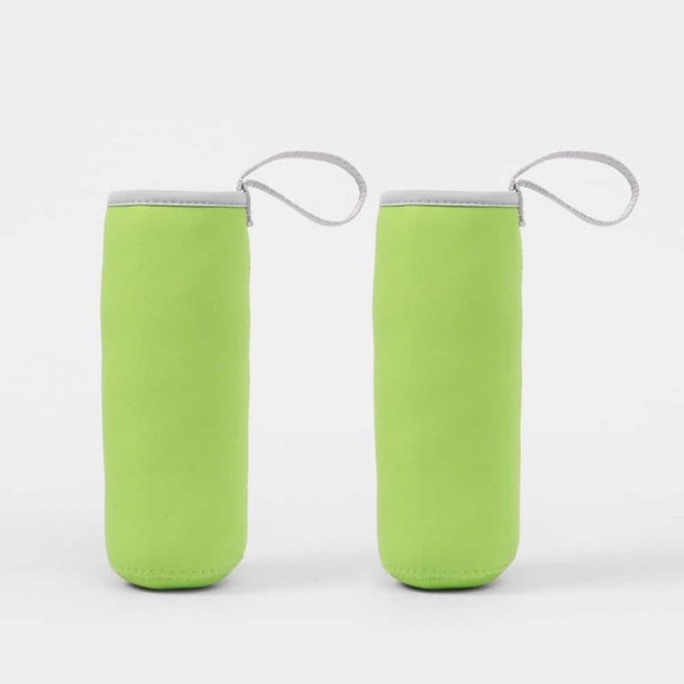 물병파우치 2개입 550ml 그린 텀블러주머니 보틀백