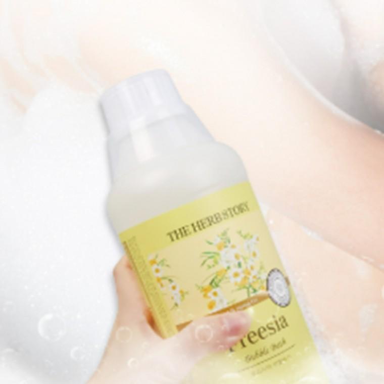 더허브스토리 버블바스 1000ml 버블바스룸 거품목욕제