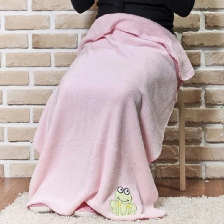개구리 극세사담요 병원담요 아기이불