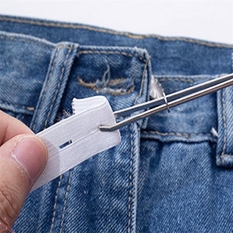 고무줄 꿰기 바늘 바지스트링클립 바지스트링고무줄스토퍼세트