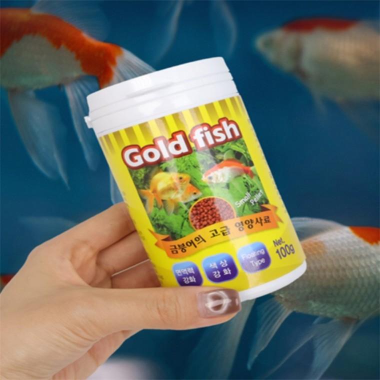 골드피쉬 100g 구피먹이 구피물고기밥