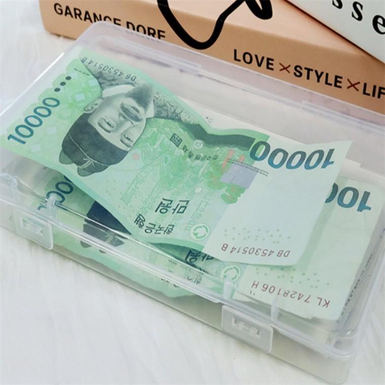 지폐 케이스 지폐다발투명케이스 영수증정리함